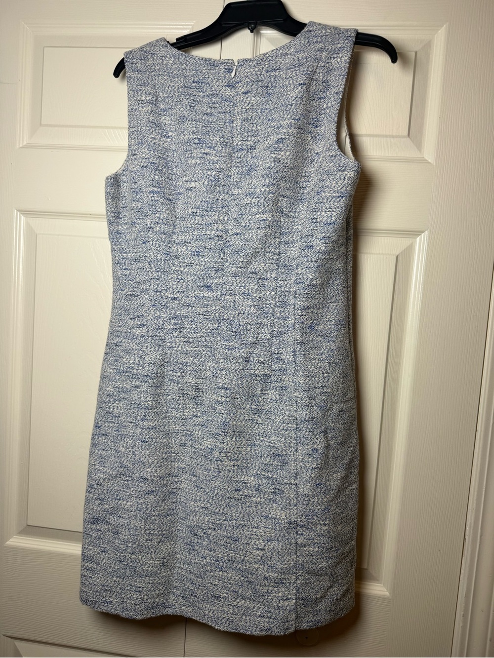 Nanette Lepore Ivory Blue Sky Love or Money Shift Dress - Picture 6 of 8